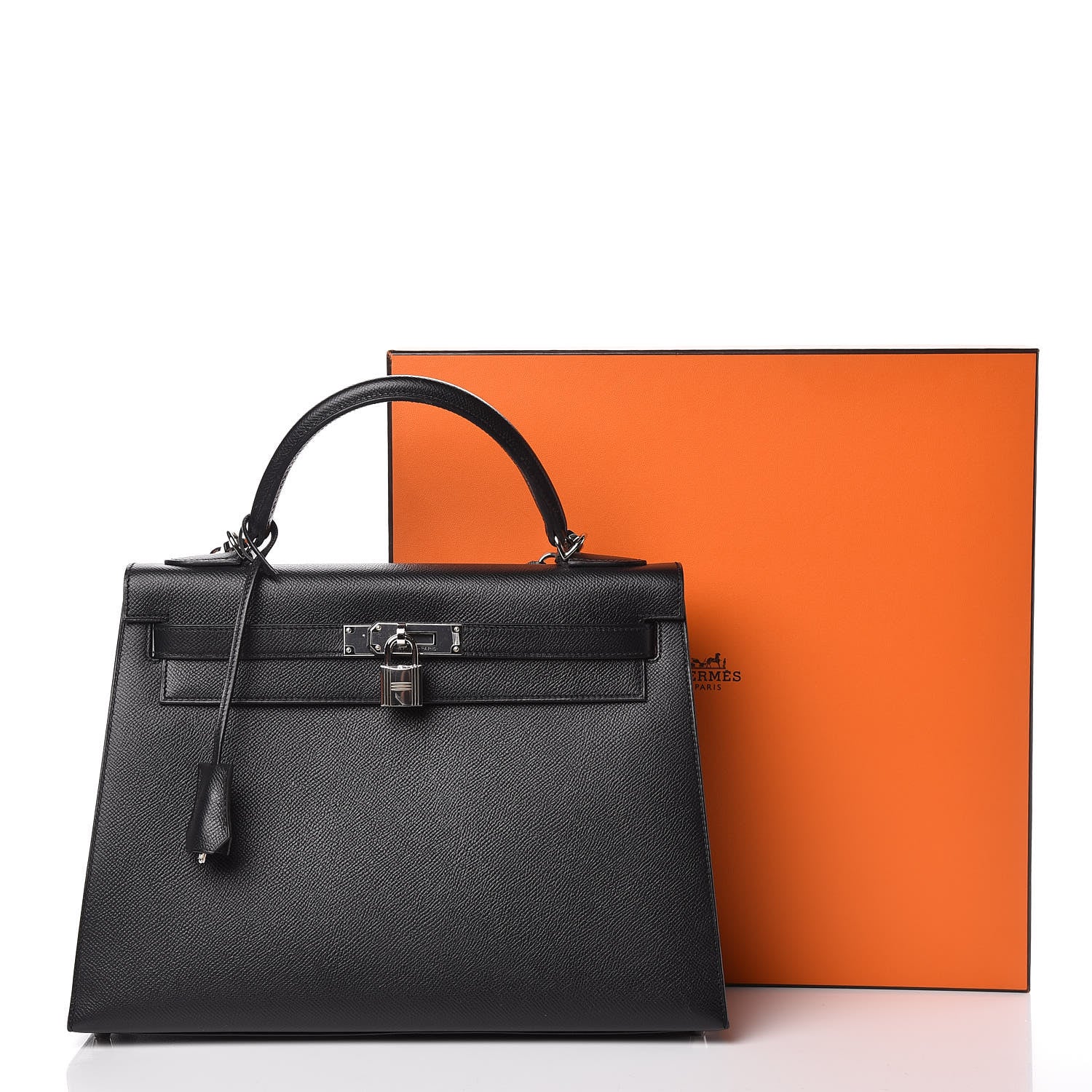 Hermes Epsom Kelly Sellier 32 Black 47 of 47