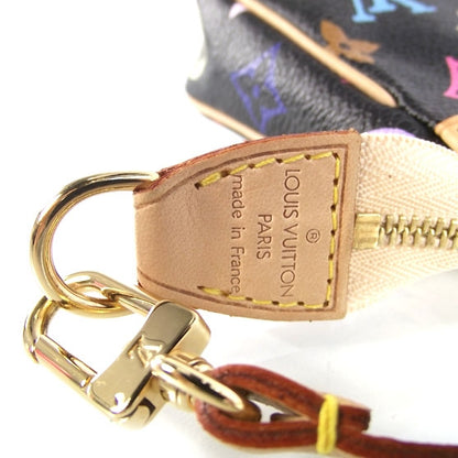 Louis Vuitton Monogram Multicolor Pochette Accessories Black 6 of 8