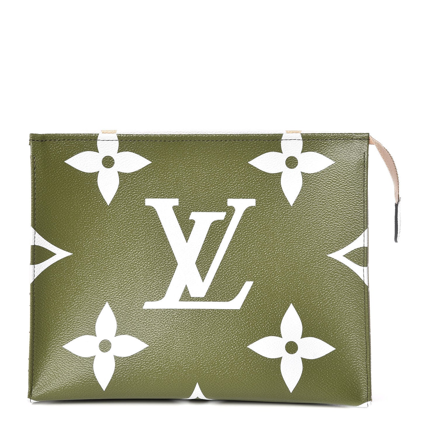 Monogram Giant Toiletry Pouch 26 Kaki