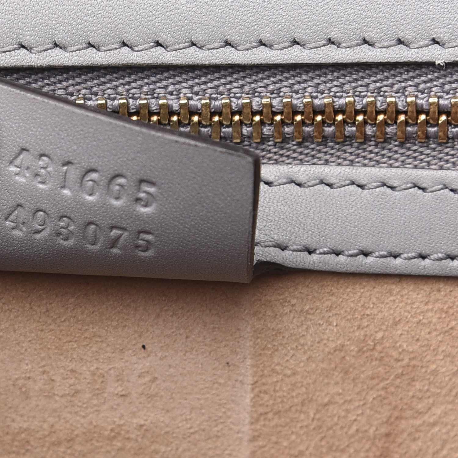 Gucci Calfskin Emboridered Medium Sylvie Top Handle Bag Deep Grey Multicolor 6 of 13