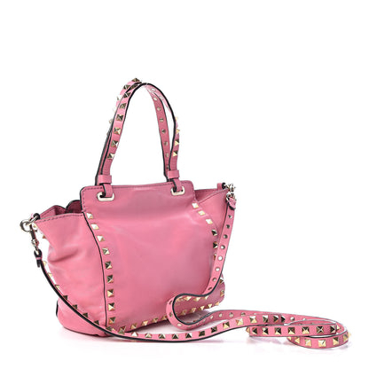 Valentino Garavani Vitello Mini Rockstud Tote Ninphea 4 of 17