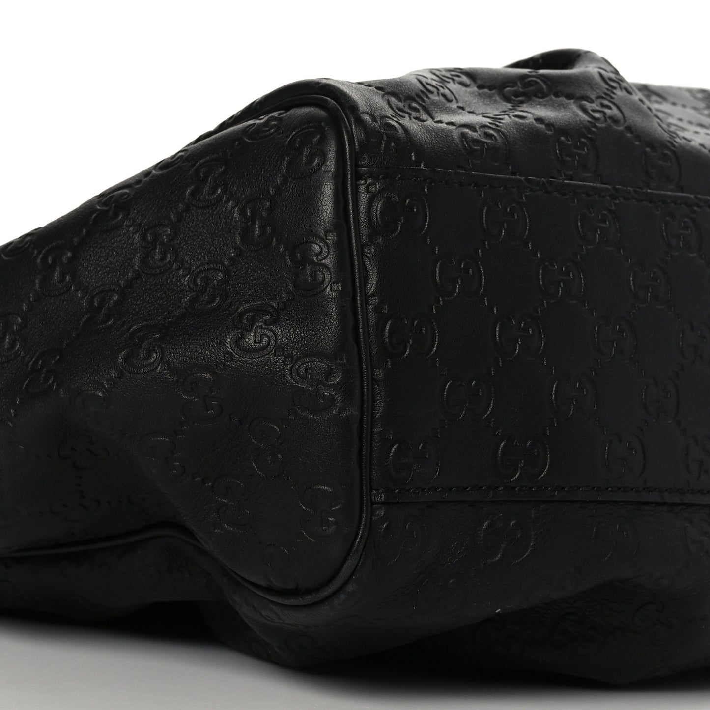 Guccissima Large Sukey Tote Black