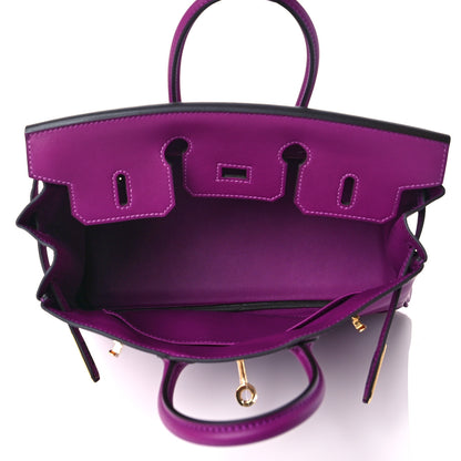 Hermes Swift Birkin 25 Anemone 5 of 11