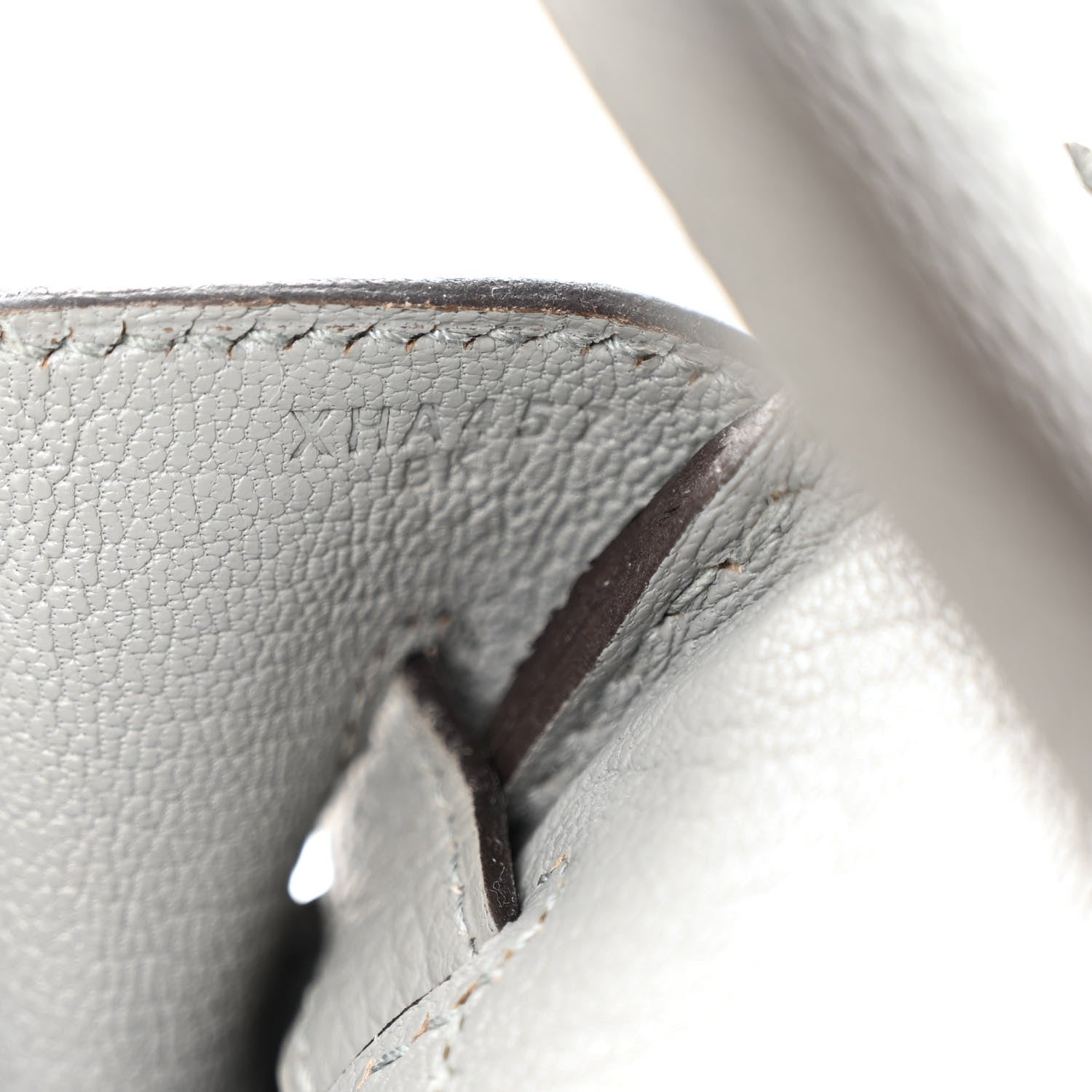 Hermes Togo BIRKIN 30 Gris Mouette 7 of 13