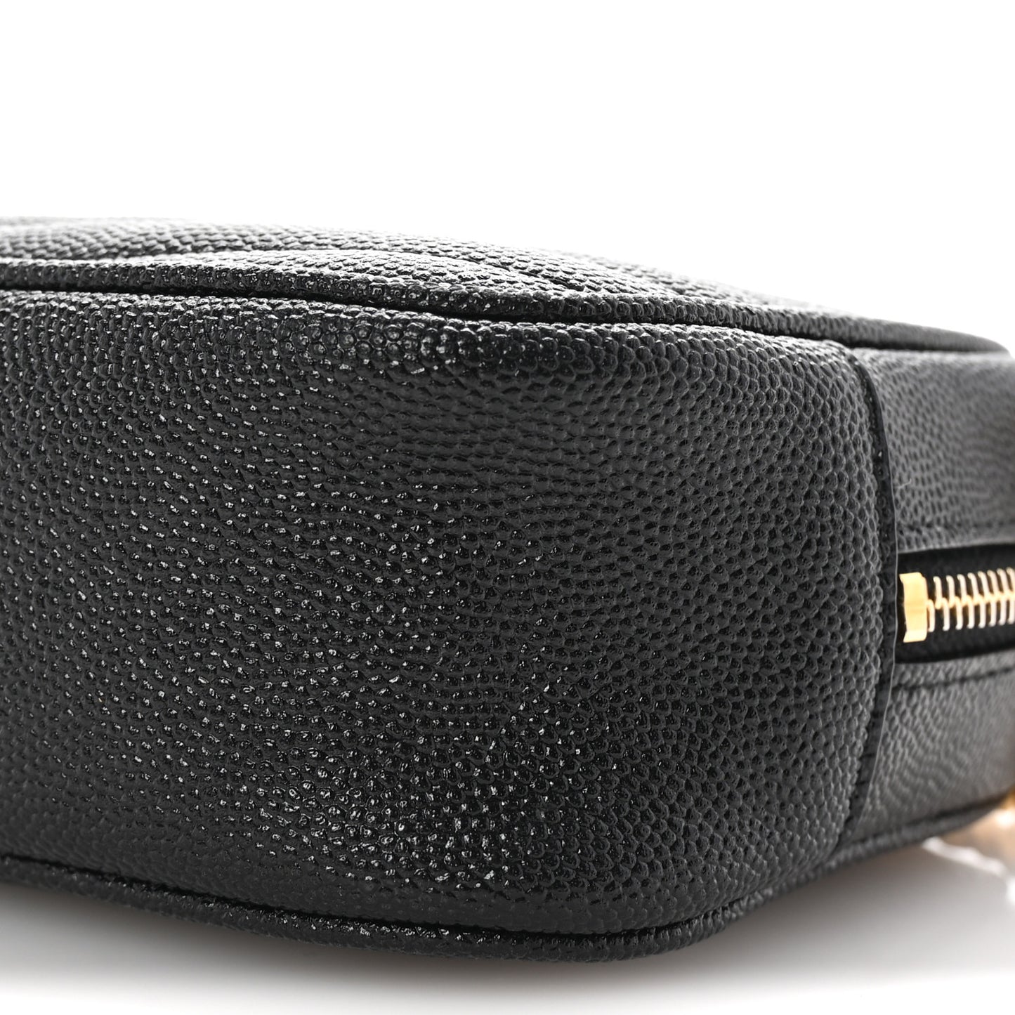 Grain De Poudre Matelasse Monogram Mini Lou Camera Bag Black