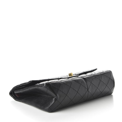 Chanel Aged Calfskin Quilted 2.55 Reissue 226 Flap Black 4 of 11