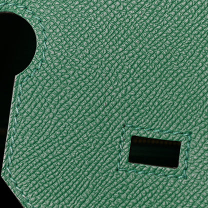 Hermes Epsom Birkin 30 Vert Vertigo 13 of 14