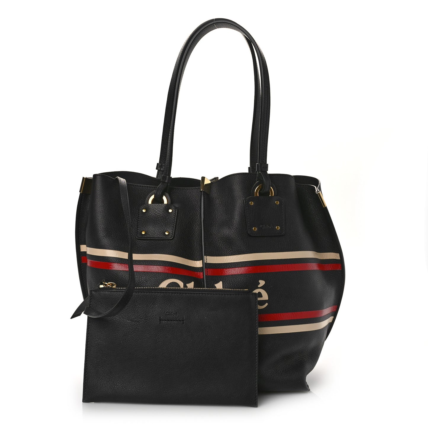 Smooth Calfskin Medium Vick Tote Full Blue