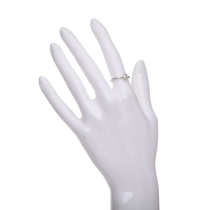 Tiffany Platinum Diamond .15ct Bezet Ring 50 5.25 2 of 5