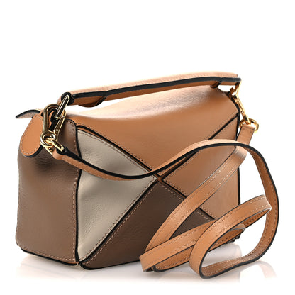 Loewe Calfskin Mini Puzzle Bag Warm Desert Mink 3 of 11