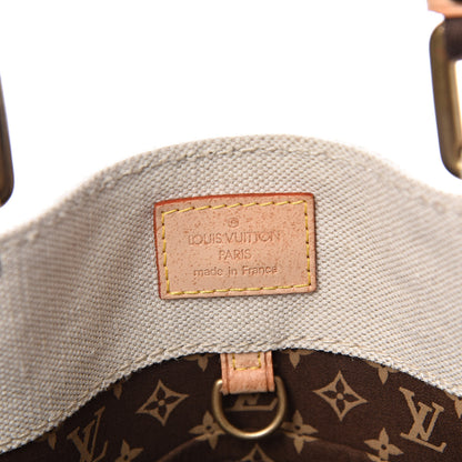 Louis Vuitton Toile Globe Shopper Cabas MM Blue 6 of 12