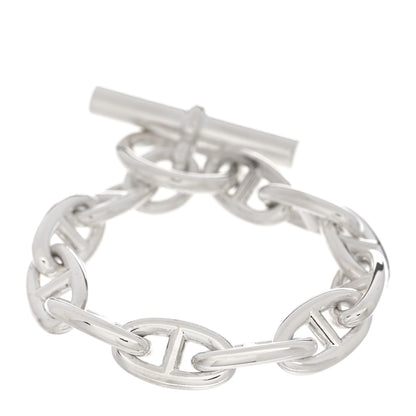 Hermes Sterling Silver GM Chaine d'Ancre Bracelet 1 of 4