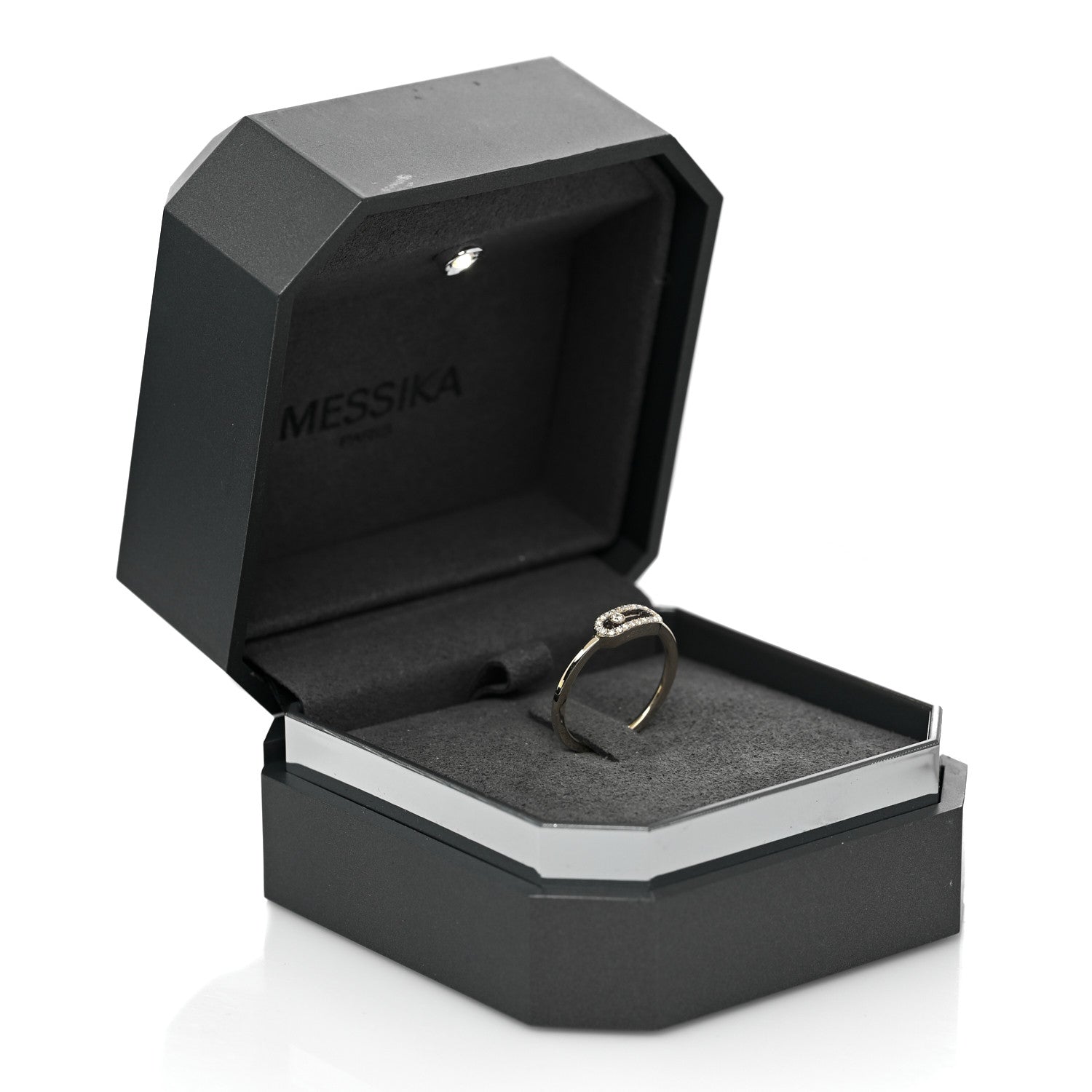 Messika 18K Yellow Gold Diamond Move Uno Ring 52 6 6 of 6