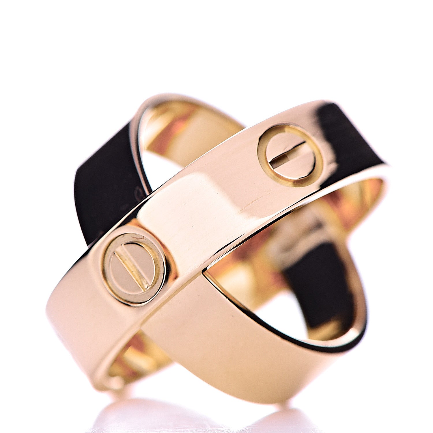 Cartier 18K Pink Gold 5.5mm Astro LOVE Ring 53 6.25 4 of 6