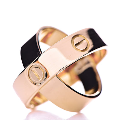 Cartier 18K Pink Gold 5.5mm Astro LOVE Ring 53 6.25 4 of 6
