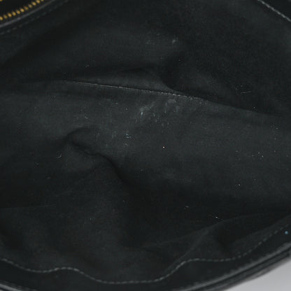 Saint Laurent Calfskin Y Quilted Monogram Large Loulou Chain Satchel Black 3 of 9