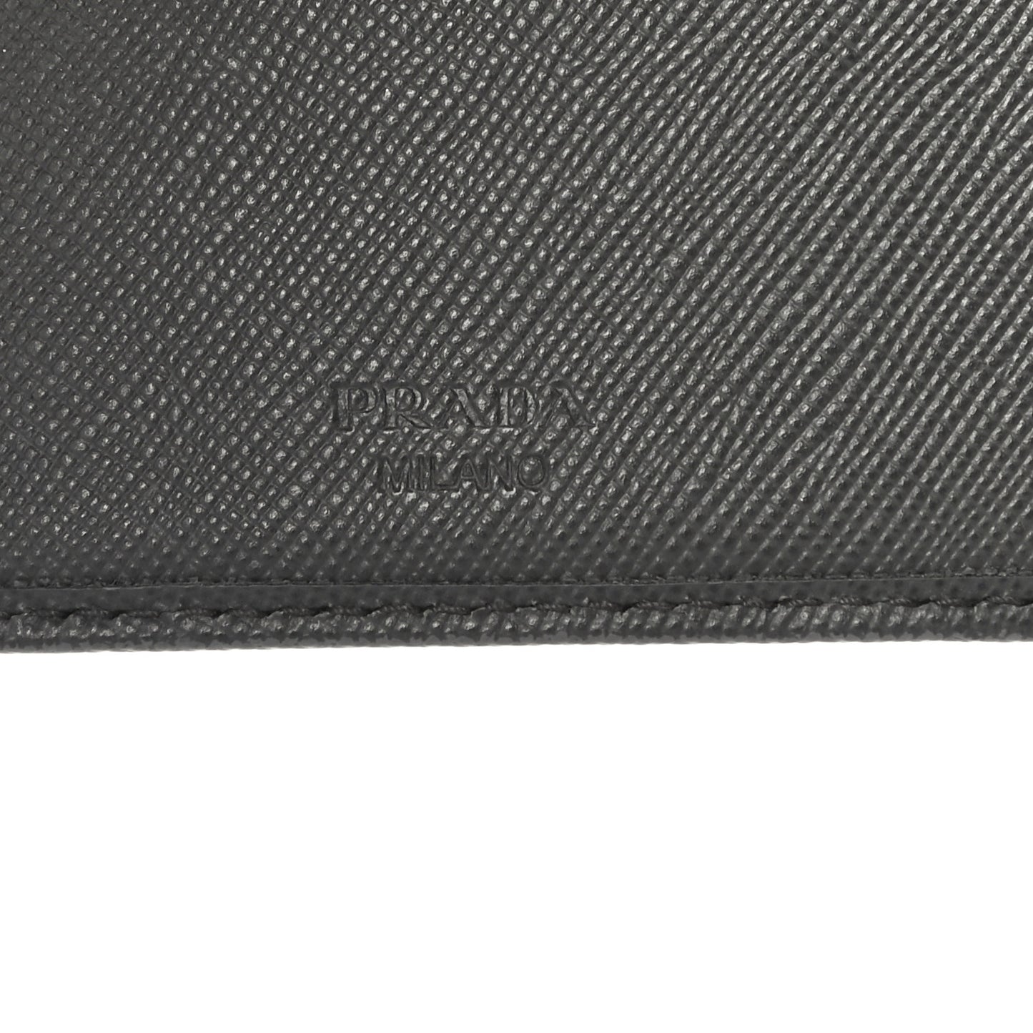 Saffiano Bi-Fold Wallet Grafite