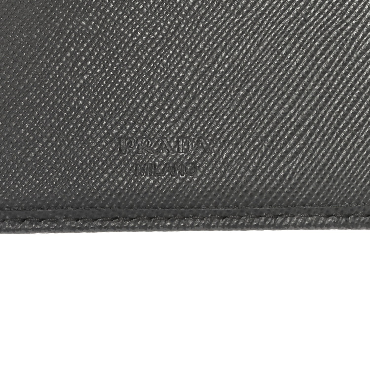 Prada Saffiano Bi-Fold Wallet Grafite 6 of 13