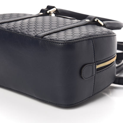 Gucci Soft Microguccissima Small Crossbody Bag Blue 9 of 10