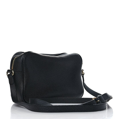 Gucci Pebbled Calfskin Small Soho Disco Bag Black 3 of 12