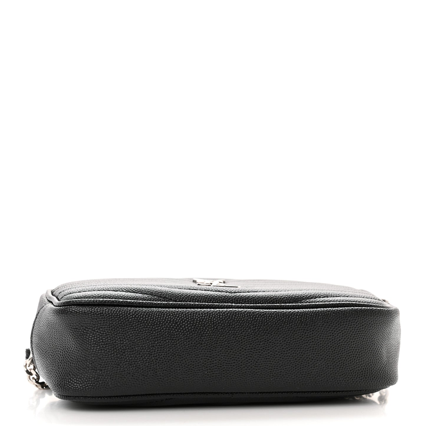 Grain De Poudre Matelasse Monogram Mini Lou Camera Bag Black