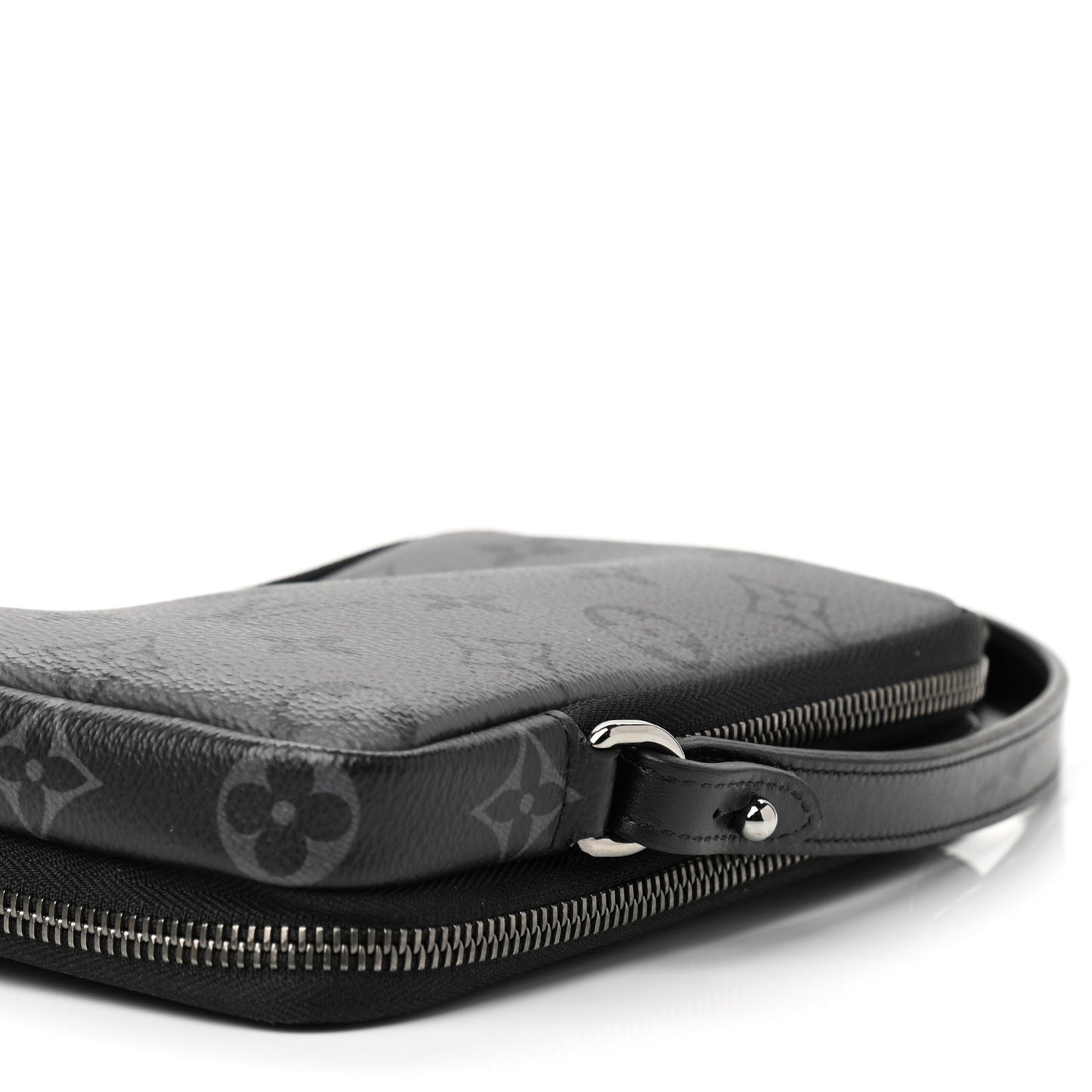 Monogram Eclipse Reverse Double Phone Pouch