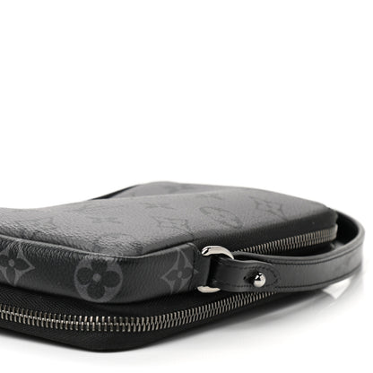 Louis Vuitton Monogram Eclipse Reverse Double Phone Pouch 10 of 10