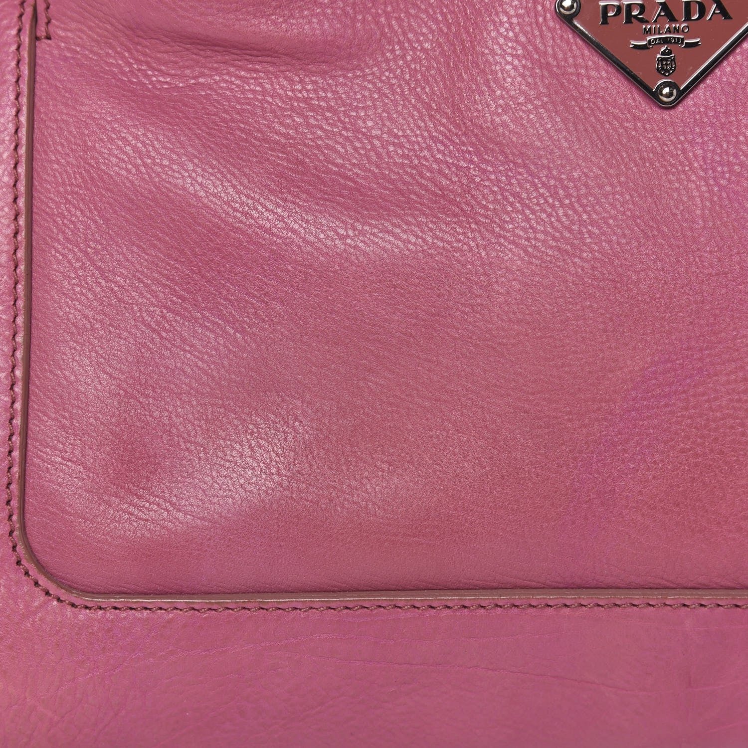 Prada Buffalo Tote Ciclamino 6 of 9