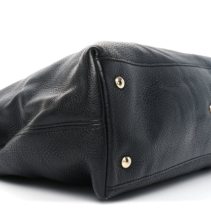 Gucci Cellarius Calfskin Medium Soho Working Tote Black 9 of 11