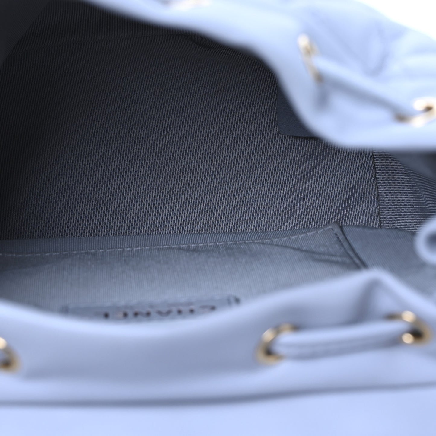 Calfskin Quilted Small Urban Spirit Backpack Grey