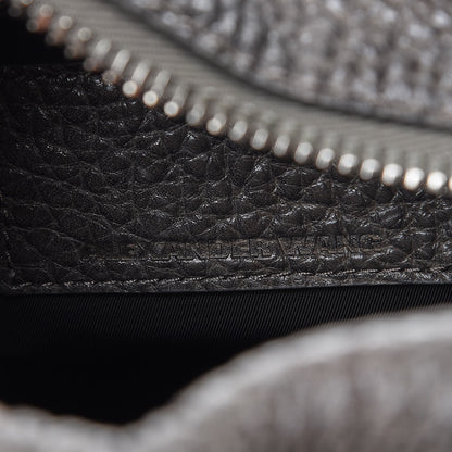 Alexander Wang Pebbled Lambskin Inside Out Rocco Grey 7 of 7