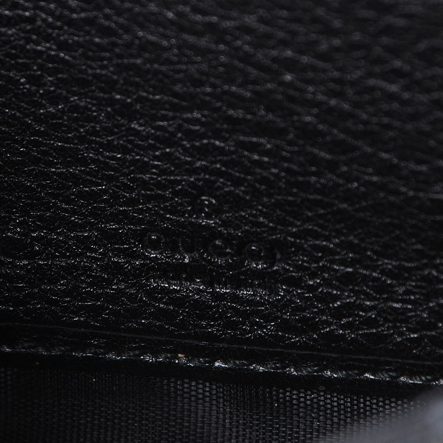 Pebbled Calfskin Studded Soho Compact Disco Zip Around Wallet Black