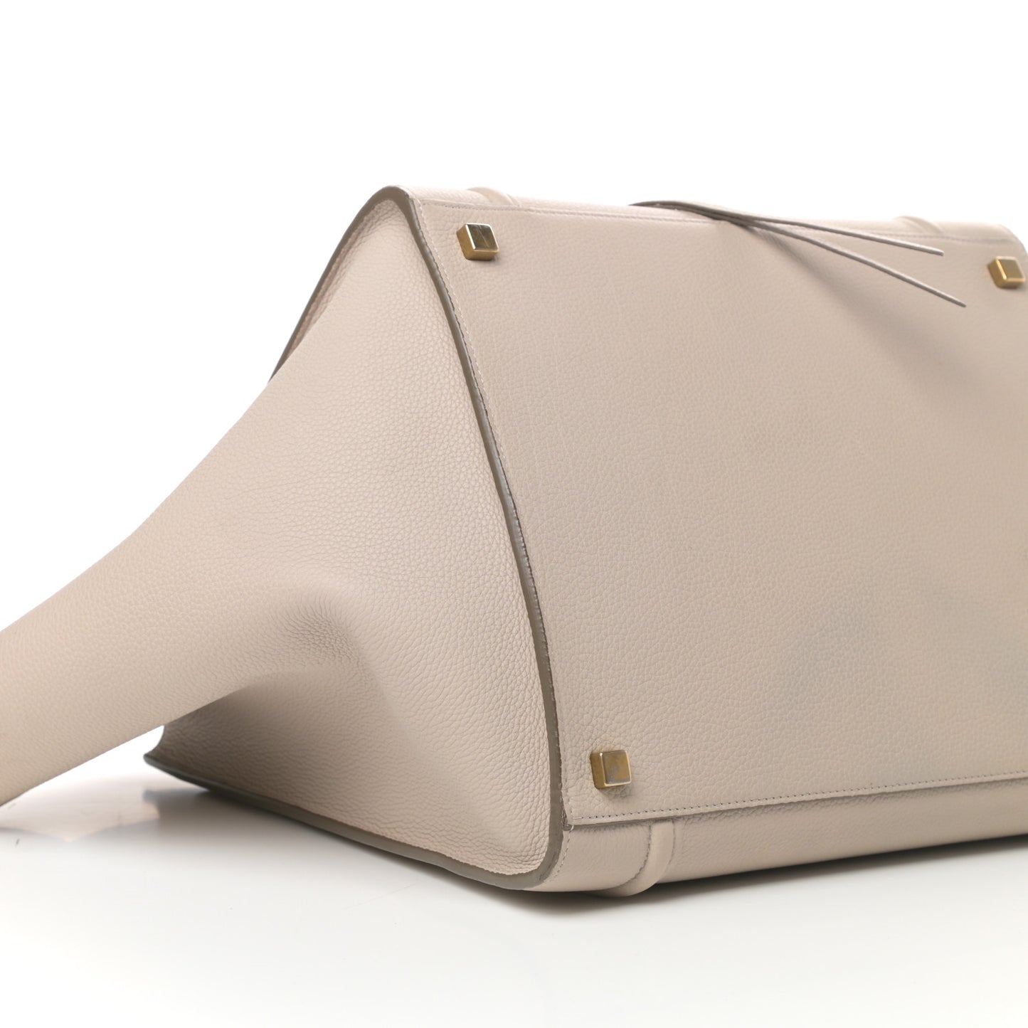 Grained Calfskin Medium Phantom Luggage Grey