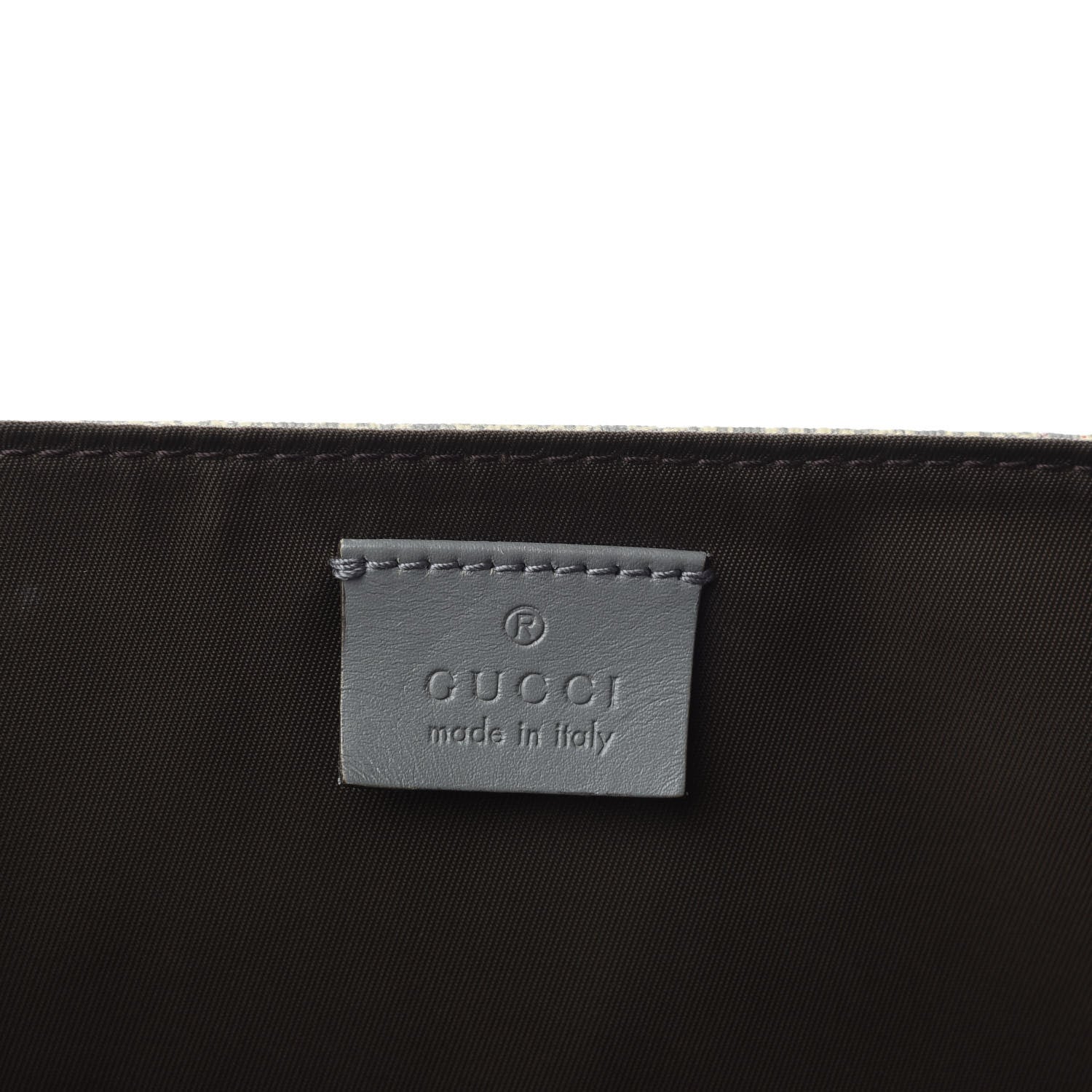 Gucci GG Plus Monogram Messenger Diaper Bag Ecru Grigio 8 of 9