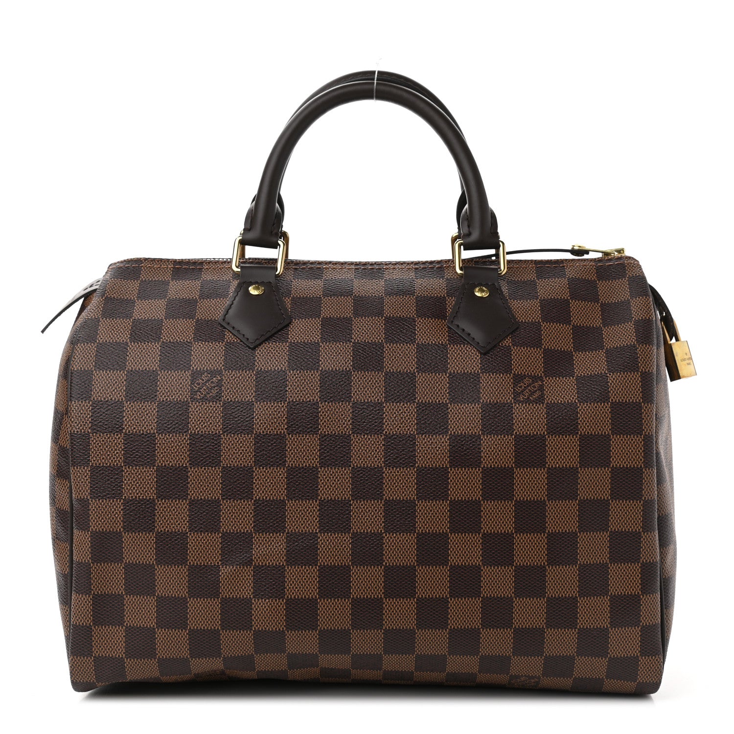 Louis Vuitton Damier Ebene Speedy 30 1 of 10