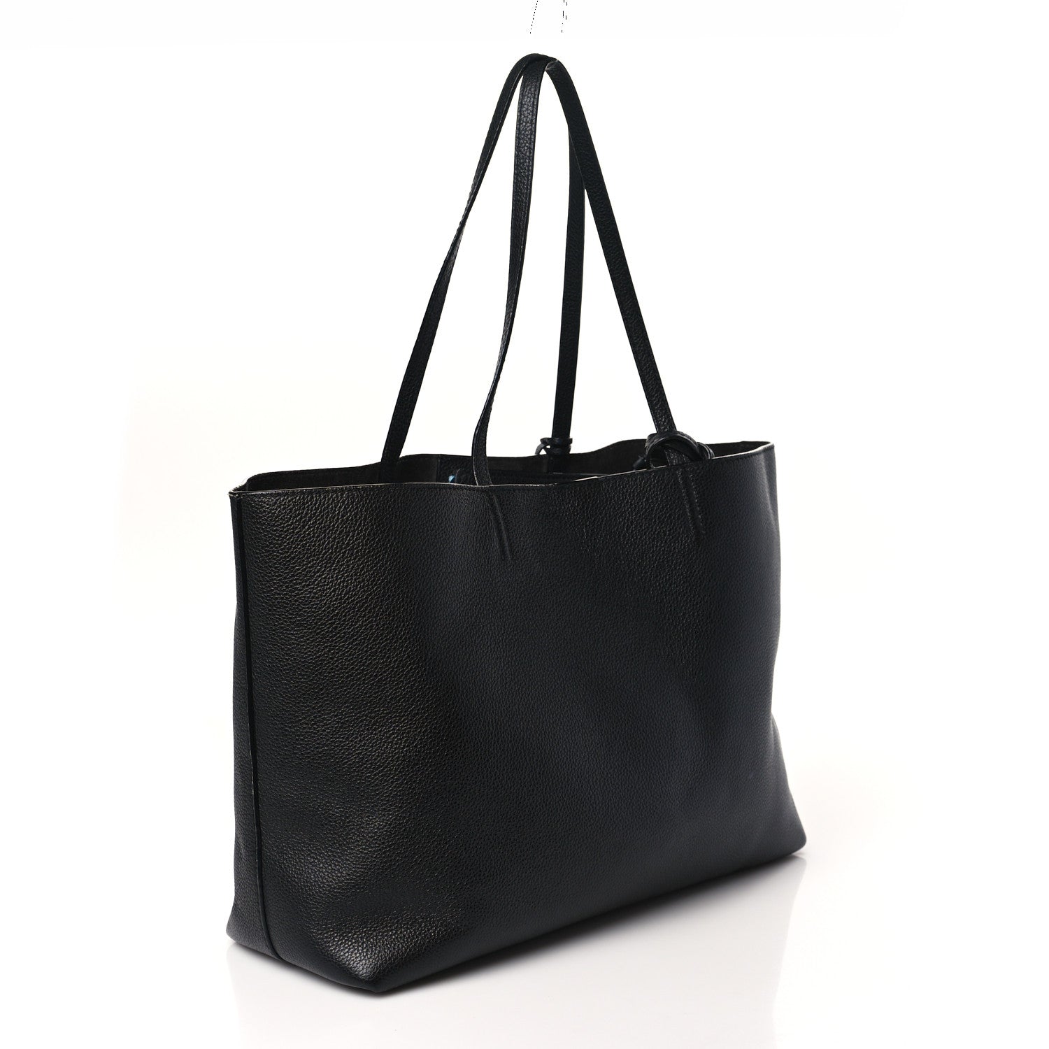 Jimmy Choo Grainy Calfskin Nine2Five East West Tote Black 3 of 8