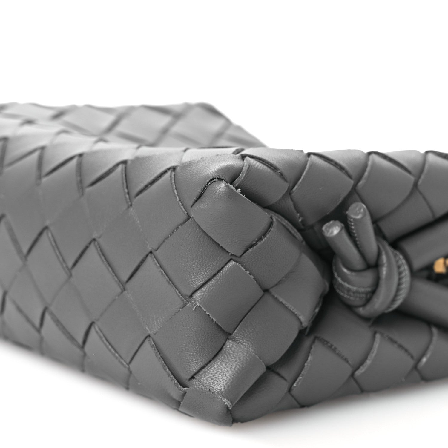 Bottega Veneta Nappa Intrecciato Mini Loop Camera Bag Thunder 9 of 9