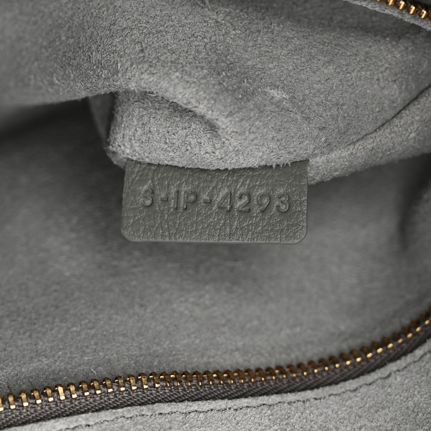 Supple Calfskin Medium Appoline Zinc