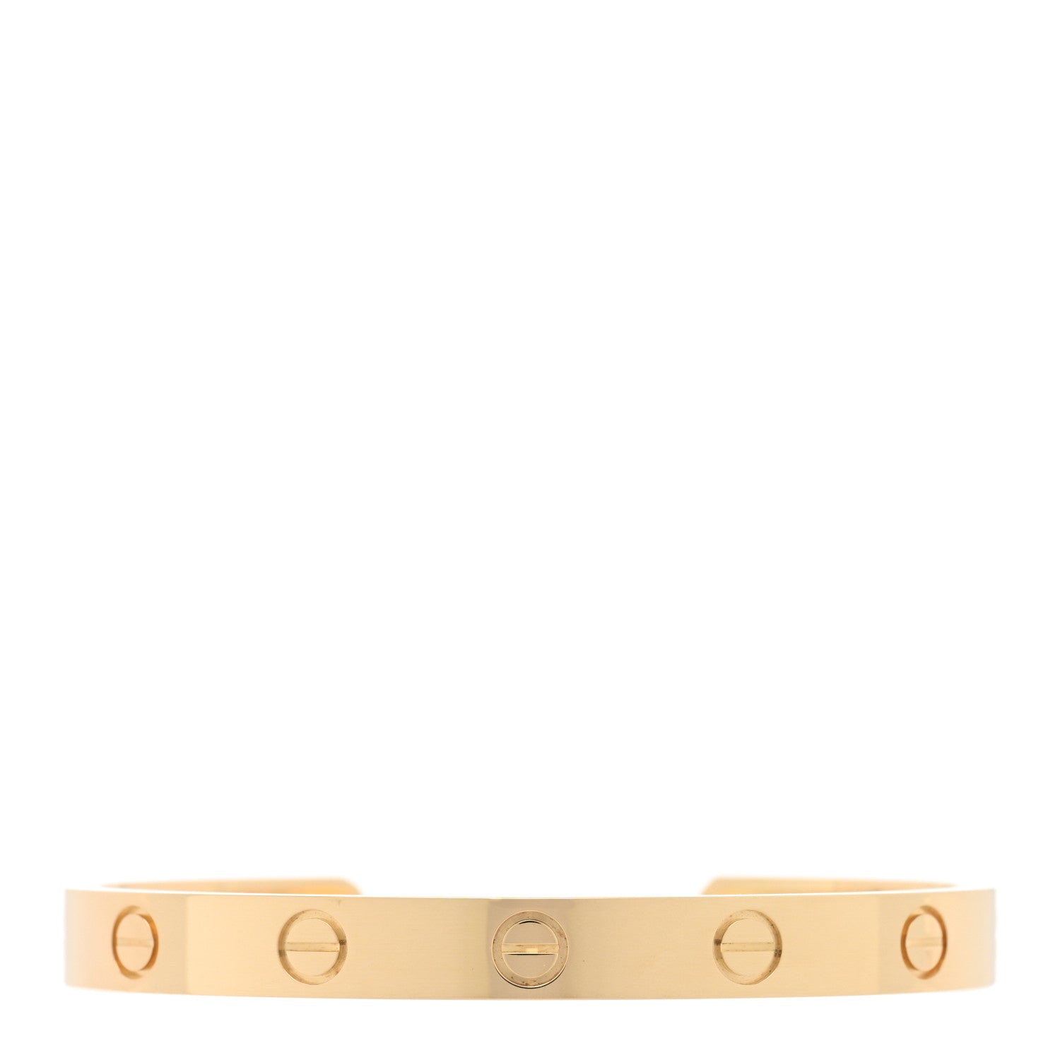 Cartier 18K Yellow Gold LOVE Cuff Bracelet 16 1 of 4