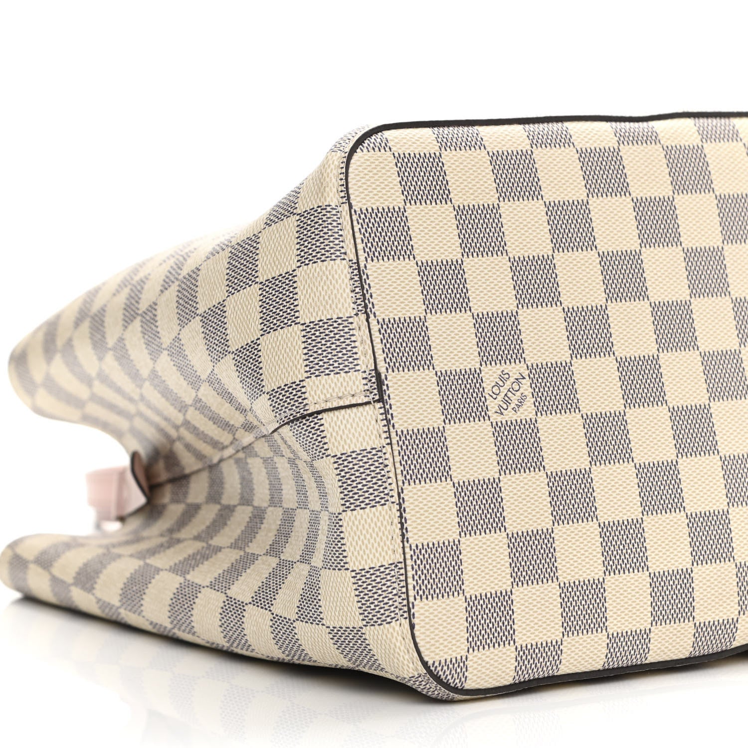 Louis Vuitton Damier Azur Neonoe MM Eau De Rose 8 of 9