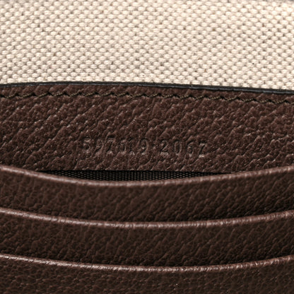 Gucci GG Supreme Monogram Web Small Ophidia Documents Holder Beige New Acero 7 of 10