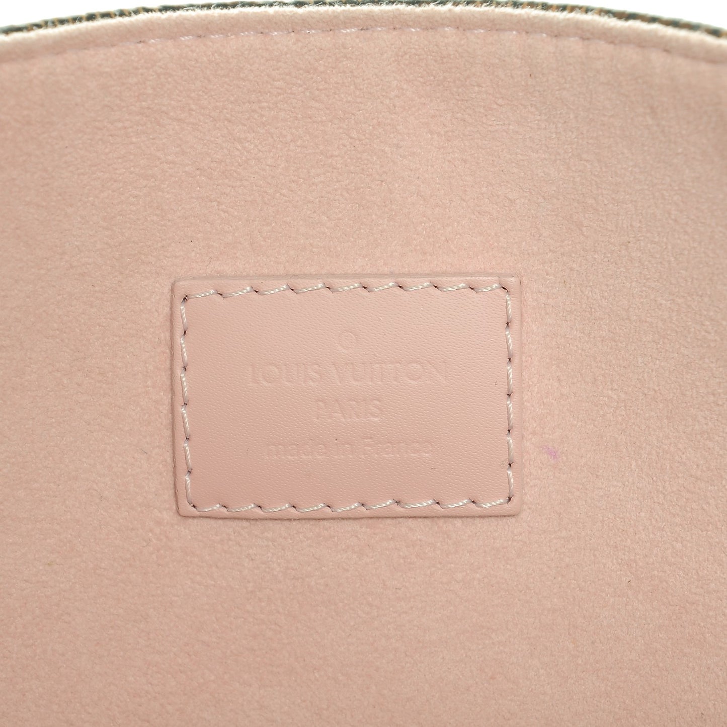 Damier Ebene Caissa Hobo Rose Ballerine