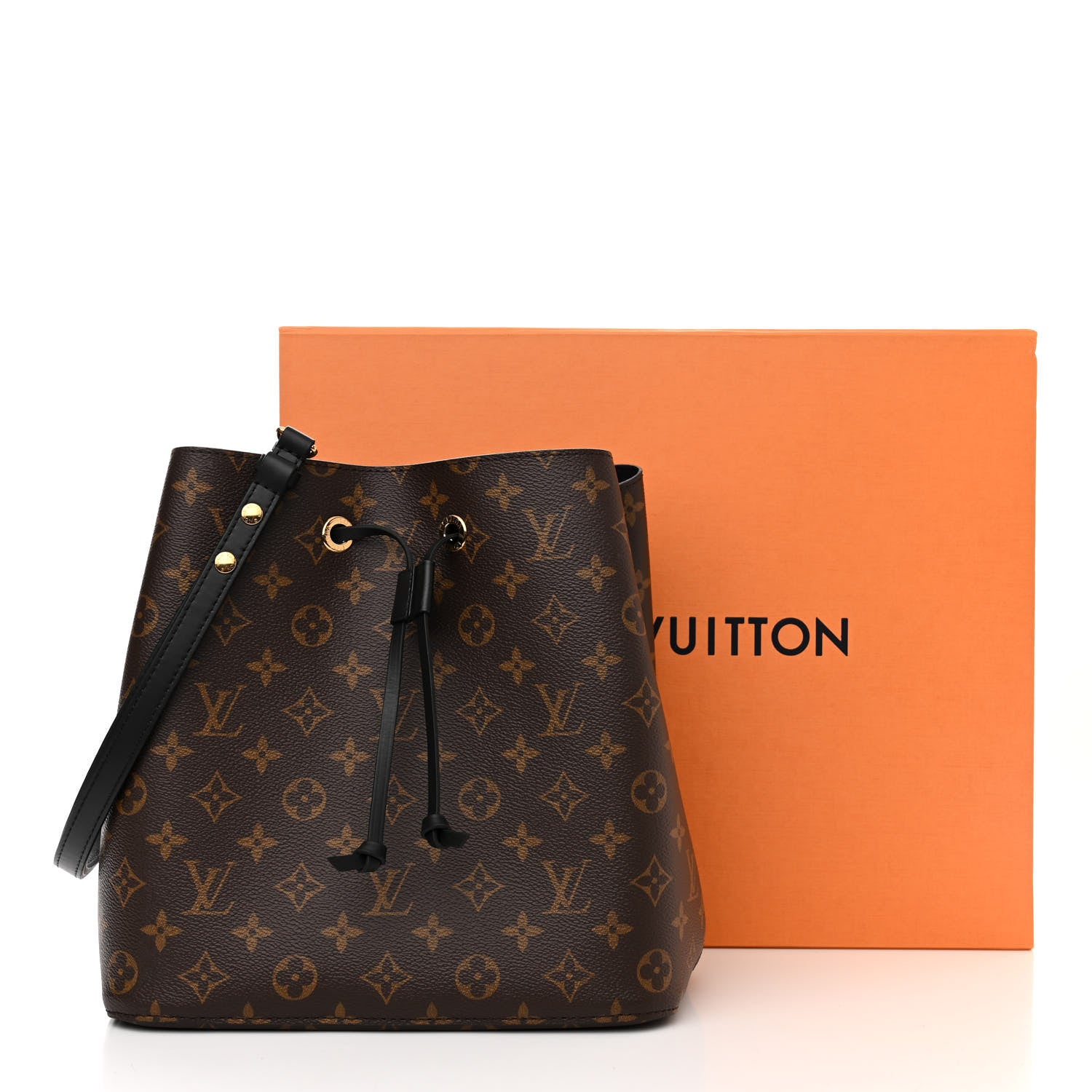 Louis Vuitton Monogram Neonoe MM Black 10 of 10