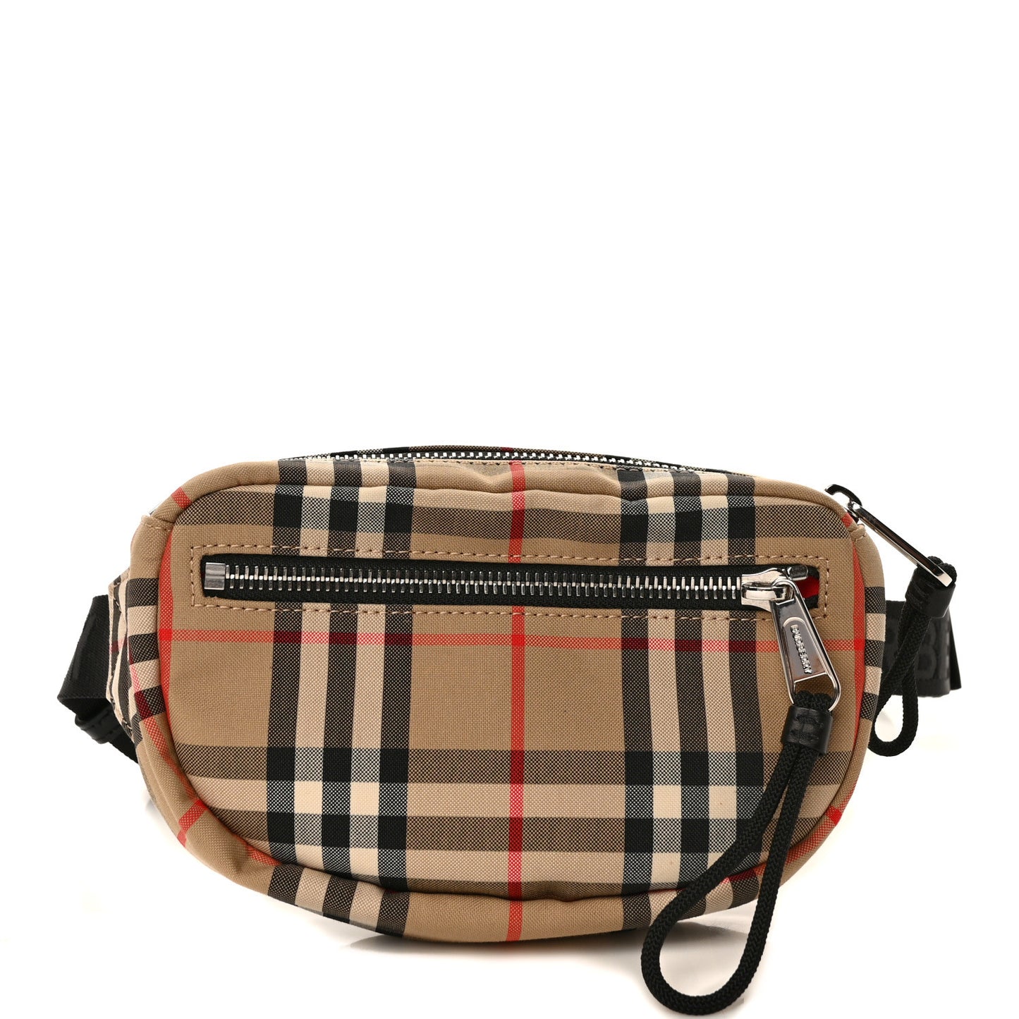 Nylon Vintage Check Small Cannon Bum Bag Archive Beige