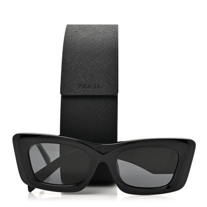 Prada Acetate Symbole Sunglasses SPR 13Z Black 8 of 8