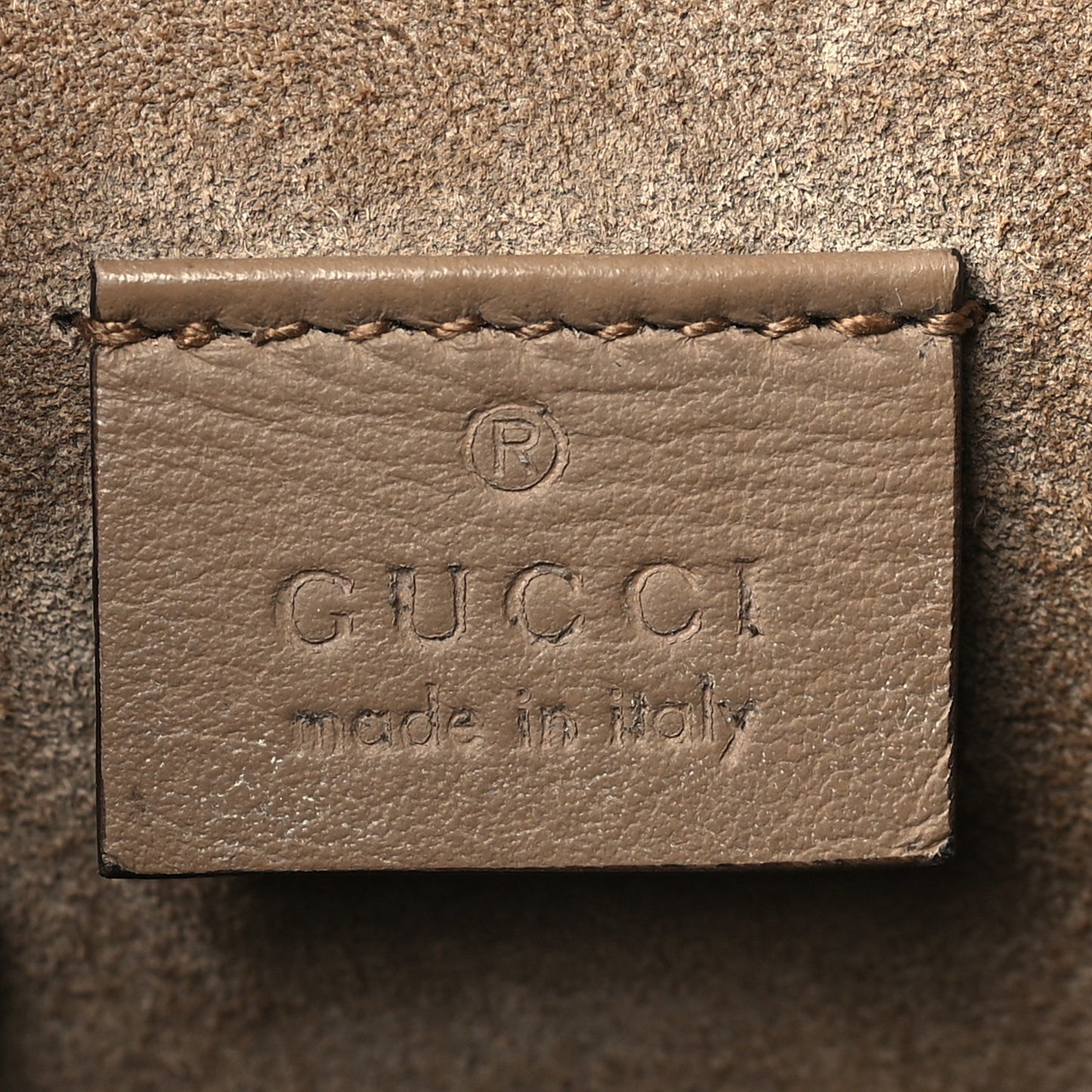 GG Supreme Monogram Medium Dionysus Shoulder Bag Taupe