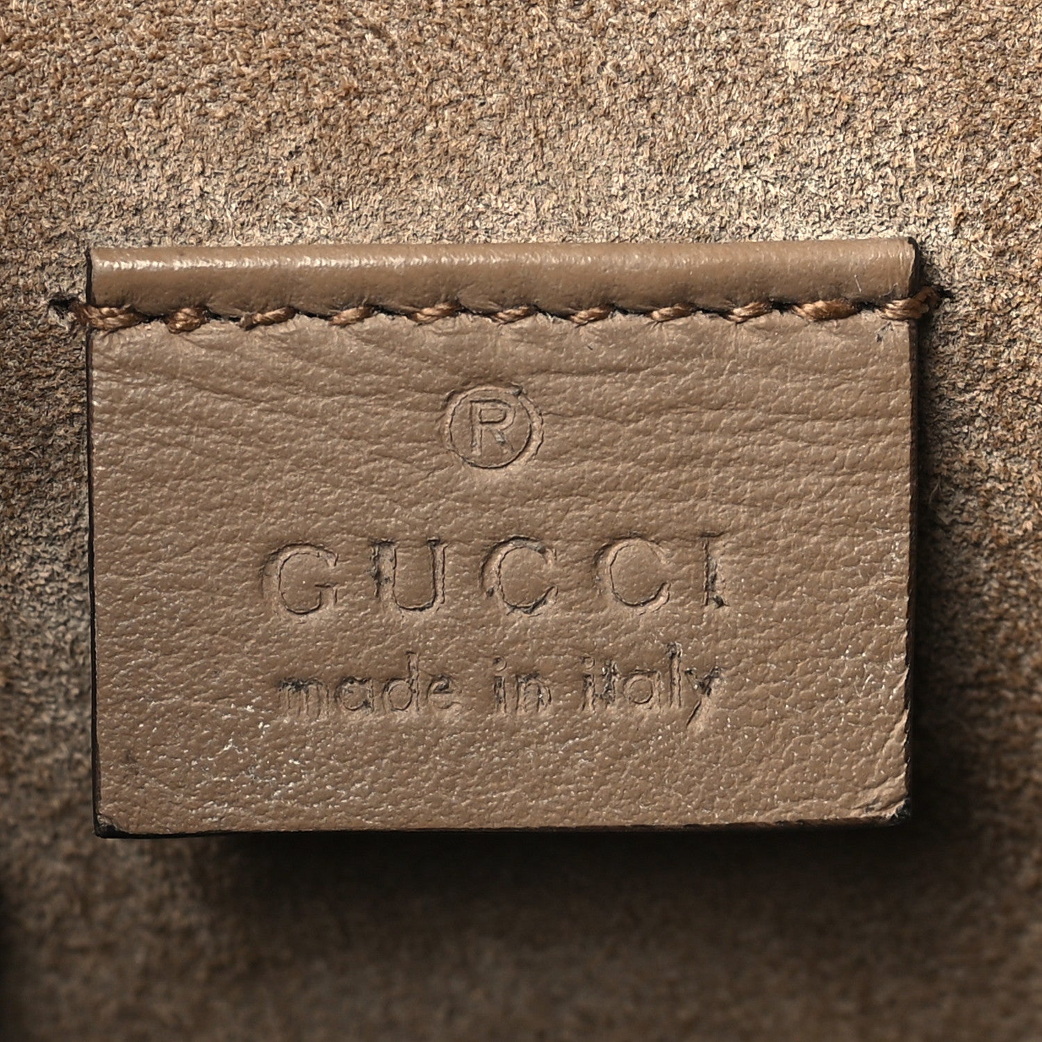 Gucci GG Supreme Monogram Medium Dionysus Shoulder Bag Taupe 6 of 9