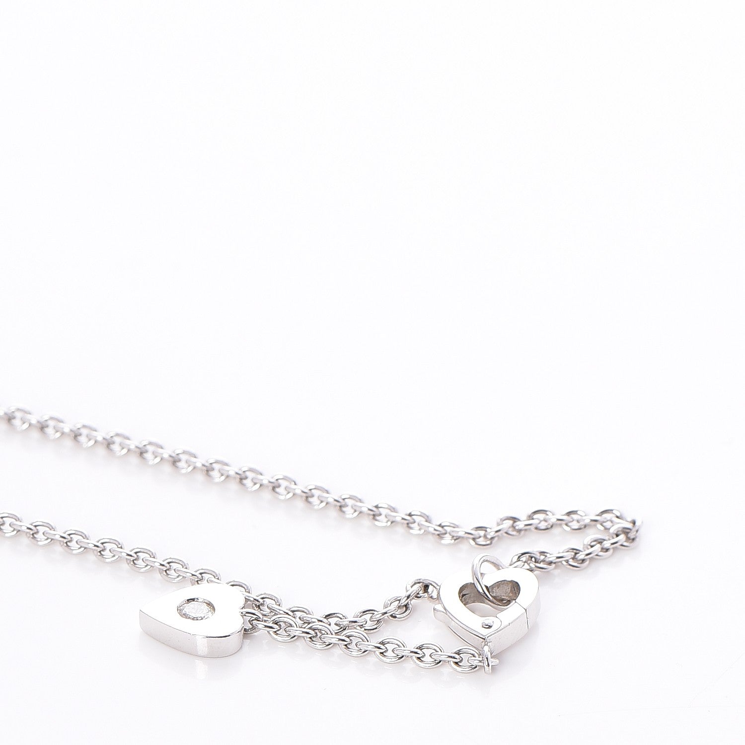 Cartier 18K White Gold Diamond Mon Amour Lariat Necklace 4 of 8