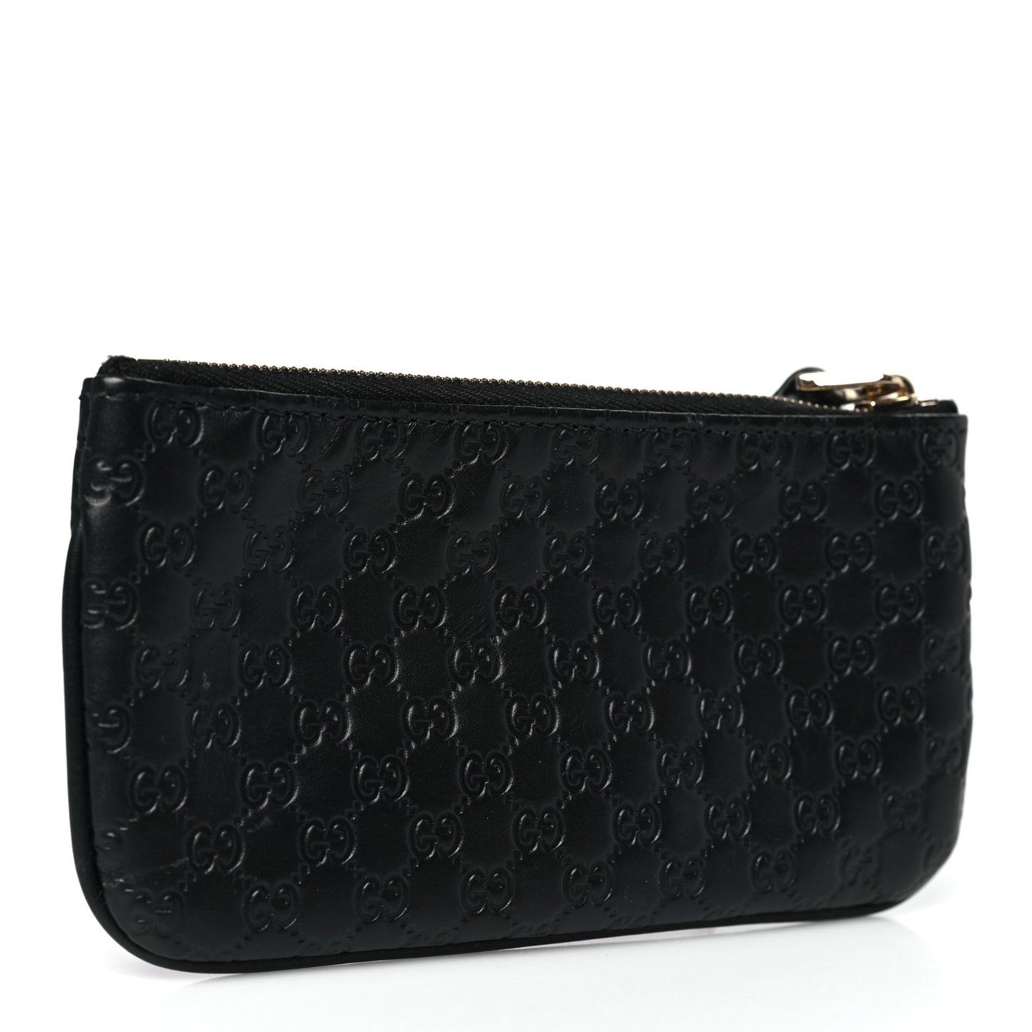 Microguccissima Key Ring Coin Case Black