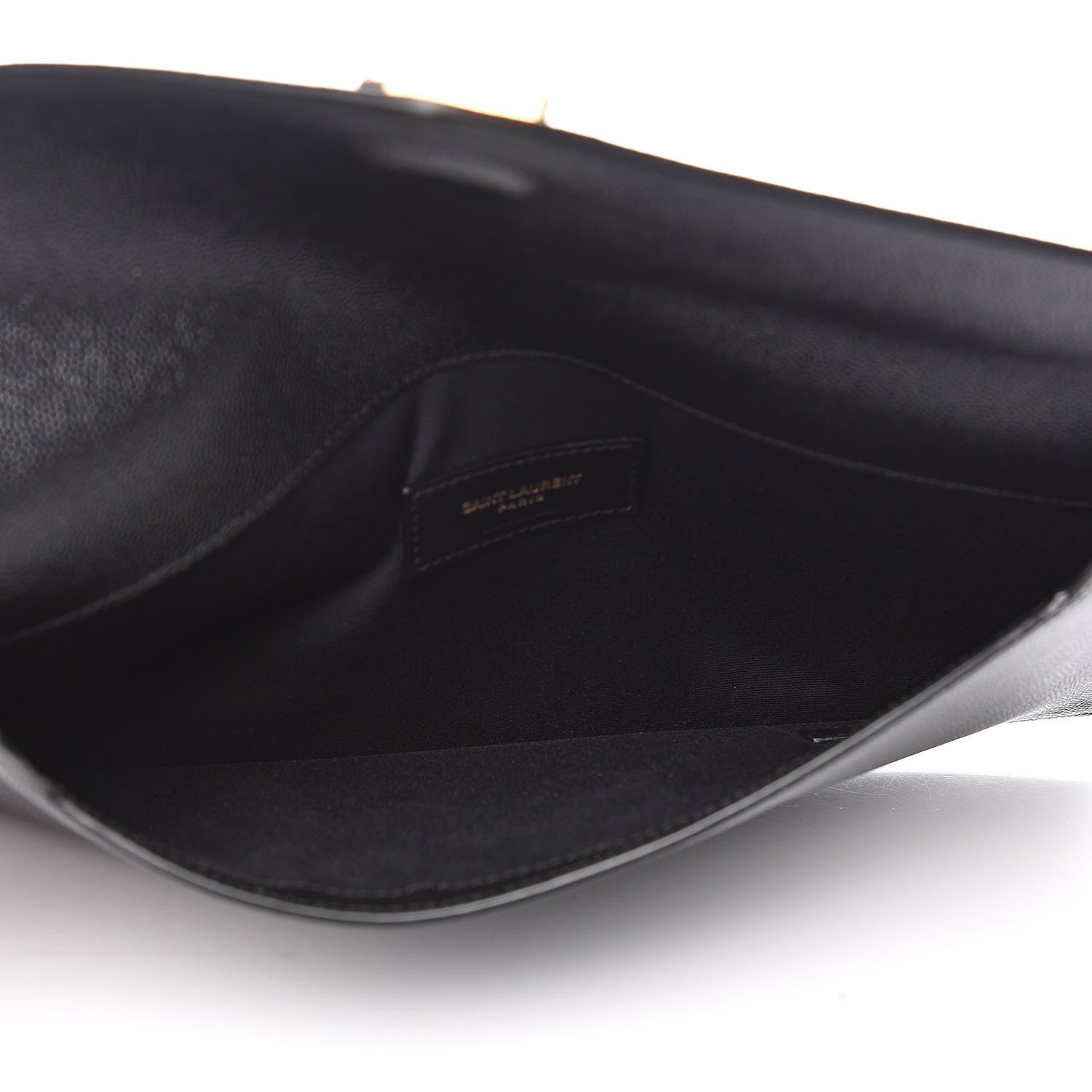 Saint Laurent Grain De Poudre Uptown Pouch Black 5 of 6